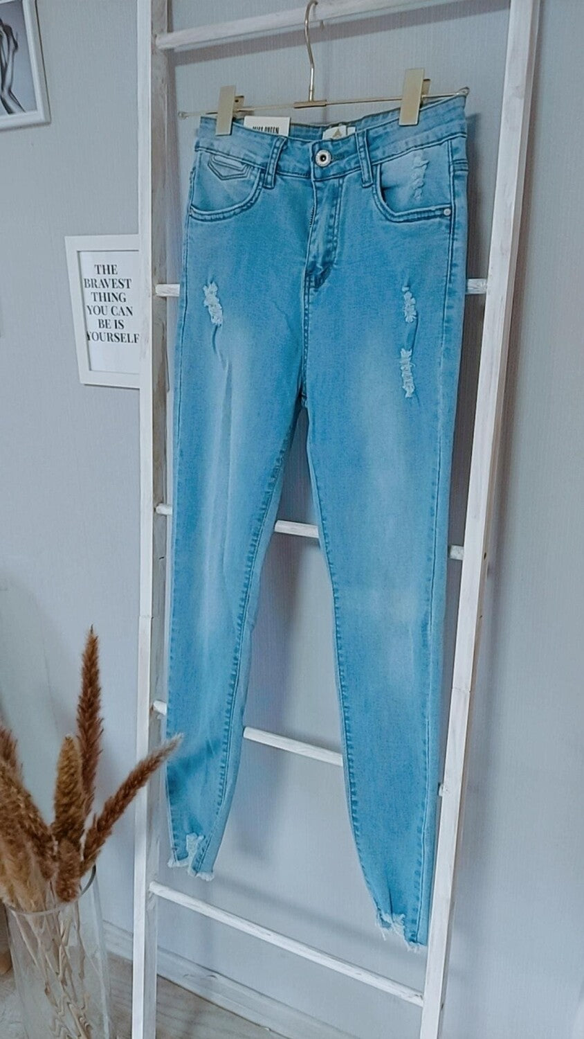 Hight Waist Jeans "MissQueen"