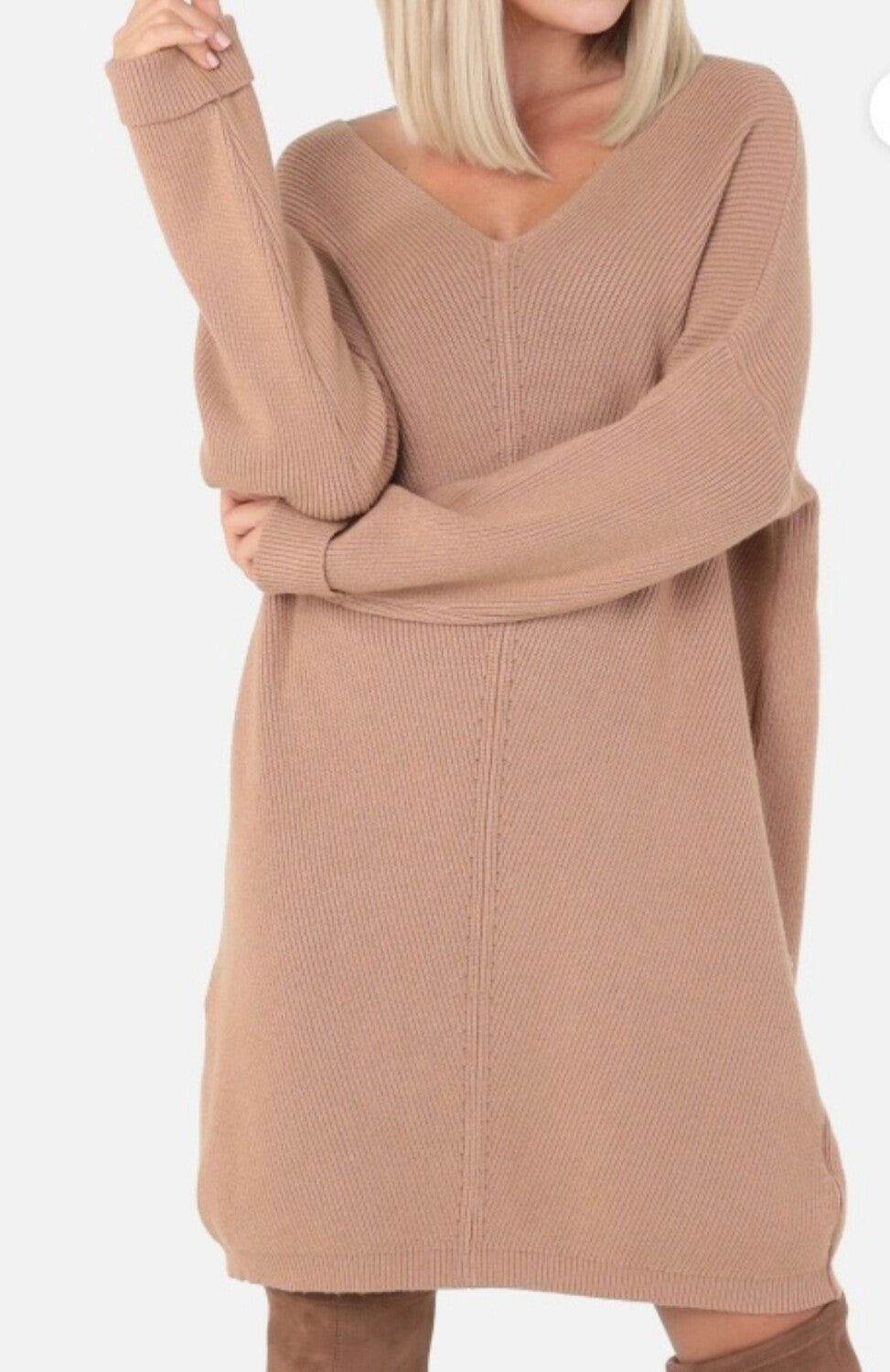 Long Pullover / Kleid 4Farben