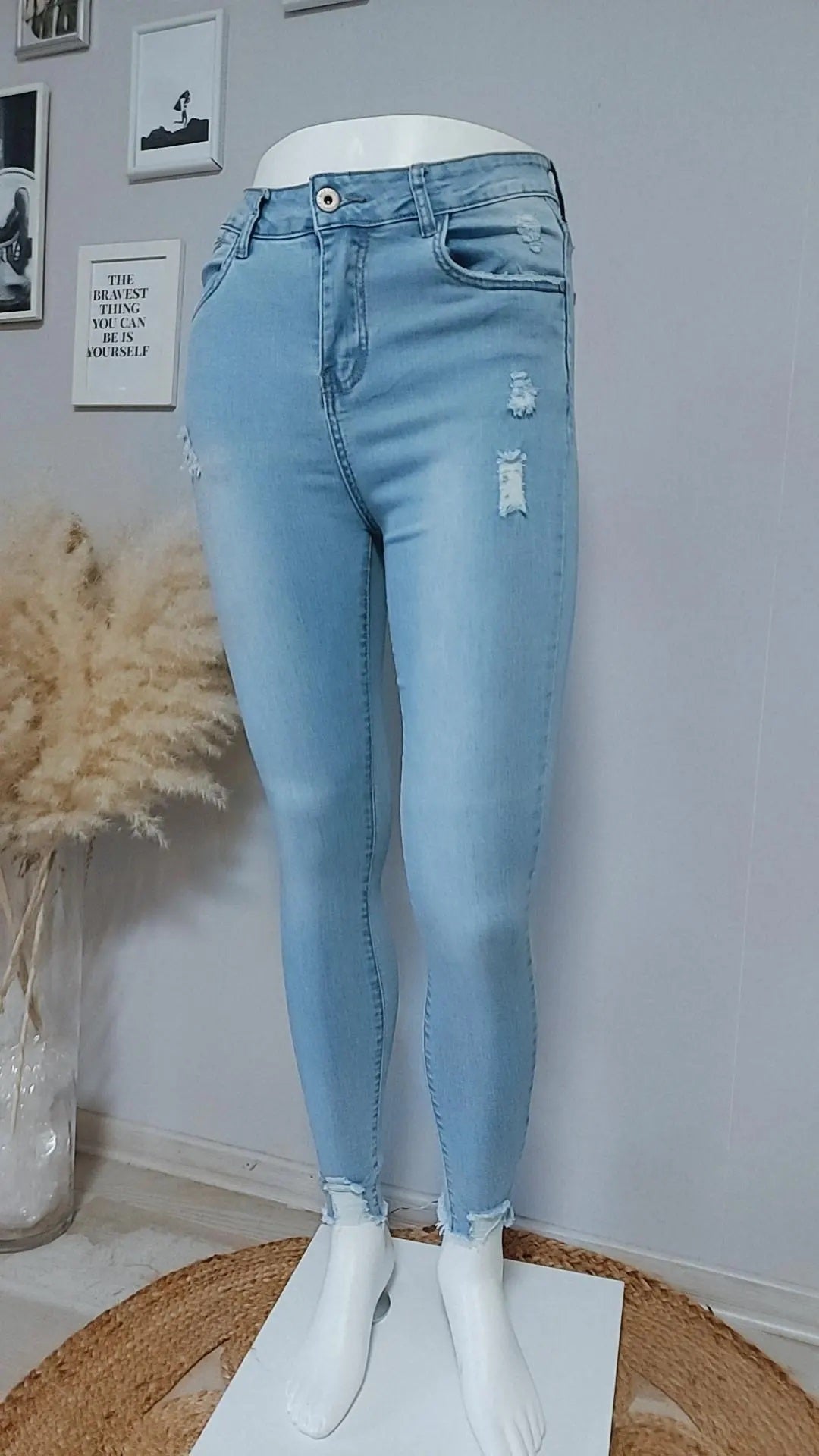 Hight Waist Jeans "MissQueen"